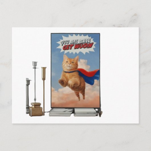 "Wens je een snel herstel" Briefkaart (Voorkant)