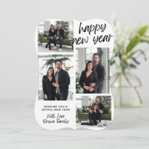 Wens je een vreugdevol nieuwjaar met Lov Holiday K Feestdagenkaart