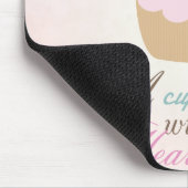 Wens je hart maakt - Cupcake Muismat (Hoek)