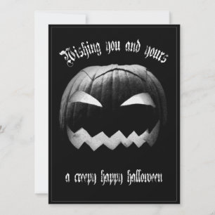 Wens jou en de jouwen een enge gelukkige Halloween