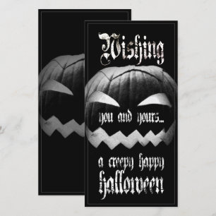 Wens jou en de jouwen een enge gelukkige Halloween