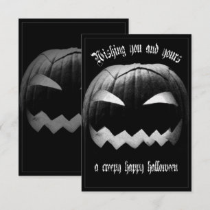 Wens jou en de jouwen een enge gelukkige Halloween