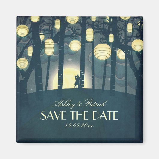 Wens Lanterns Dream Forest Magneet (Voorkant)