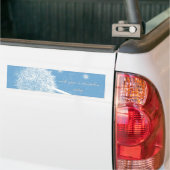 Wens op een andelion bumpersticker (Op Truck)