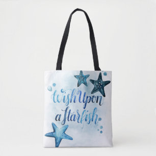 Wens op een Starfish Draagtas