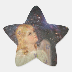 Wens op een ster sticker