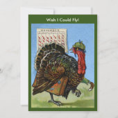 wens: Thanksgiving Turkije, ZPR Kaart (Voorkant)