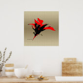 Wensbloem Poster (Keuken)