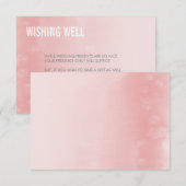 WENSEN GOED KAART :: ombre waterverf koraal (Voorkant / Achterkant)