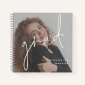 Wensen voor Afstudeerder Script Photo Overlay Gues Notitieboek (Voorkant)