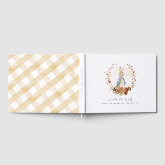 Wensen voor Baby Gastboek Peter Rabbit Autumn Gastenboek (Volledig)