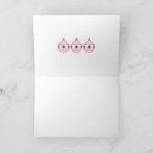 Wensen voor Kerstmis en Nieuwjaar wenskaart Feestdagen Kaart (Binnen)