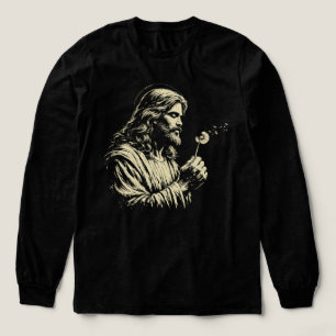 Wensen Waaien Jezus Waaiert Paardenbloem Vintage K Tri-Blend Shirt