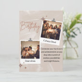 Wensend geluk, liefde en succes kaart (Staand voorkant)