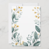 Wensend u een leven lang liefde en geluk kaart (Achterkant)