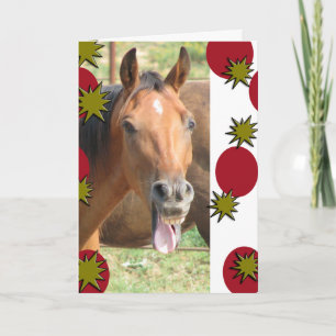 Wensend u veel lach! feestdagen kaart