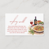 Wensend Well Dat is nog meer Vrijgezellenfeest Informatiekaartje (Voorkant)