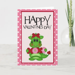 Wenskaart 1 van de Valentijnsdag van de Liefde van Feestdagen Kaart
