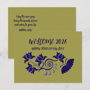 wenskaart 2026 briefkaart