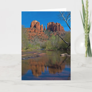 Wenskaart 4038 van de Winter van Sedona Kaart