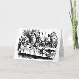 Wenskaart Alice in Wonderland Kaart