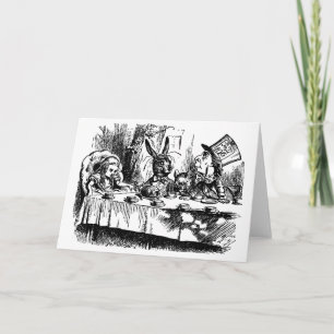 Wenskaart Alice in Wonderland Kaart