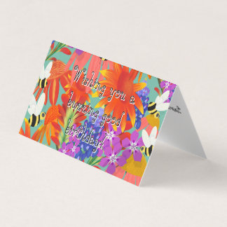 Wenskaart_bewerkbaar_BuzzAmongBlooms Kaart