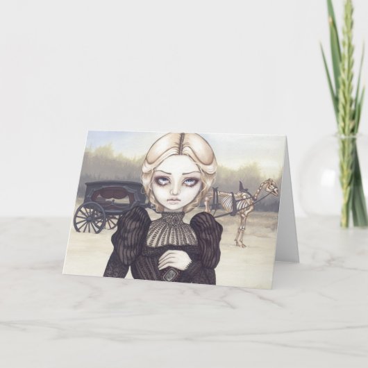 wenskaart "Bleak Mourning" Kaart (Voorkant)