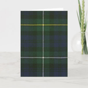 Wenskaart Campbell van Argyll Modern Tartan Kaart