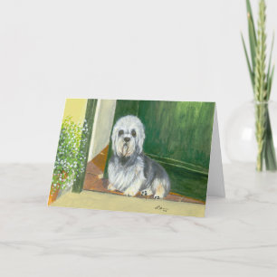 Wenskaart: Dandie Dinmont Terrier Kaart