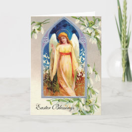 Wenskaart: De Zegen van Pasen Feestdagen Kaart