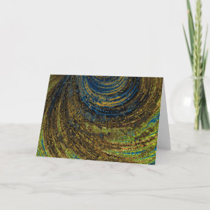 Wenskaart - F1394 "Van Gogh sunset" 1 Kaart