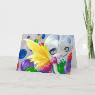 wenskaart "Fairy Balloons" Kaart