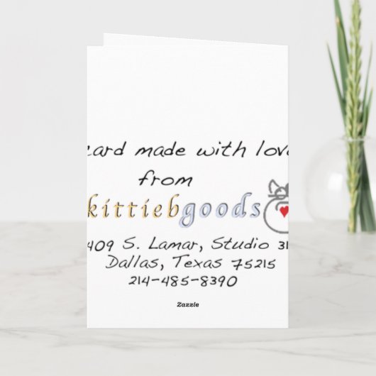 wenskaart feestdagen kaart (Achterkant)