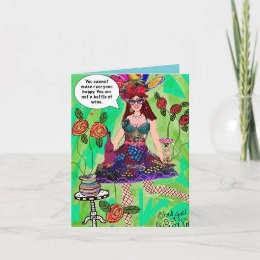 Wenskaart Feestdagen Kaart (Voorkant)