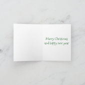 wenskaart feestdagen kaart (Binnen)