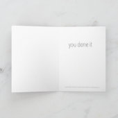 wenskaart "Gefeliciteerd" Feestdagen Kaart (Binnen)