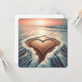 wenskaart "Graceful Response" Kaart (Voorkant / Achterkant in situ)