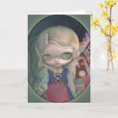 Wenskaart "Gretel" Kaart (Gele Bloem)