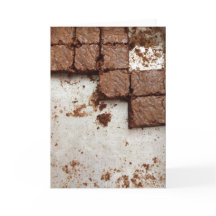 Wenskaart "het hunkeren naar Brownies"