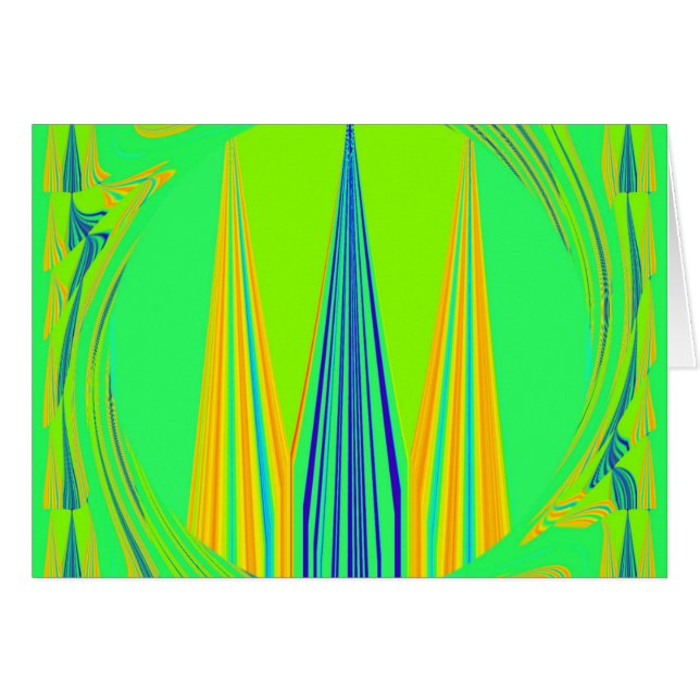Wenskaart horizontale Sjabloon (Voorkant Horizontaal)