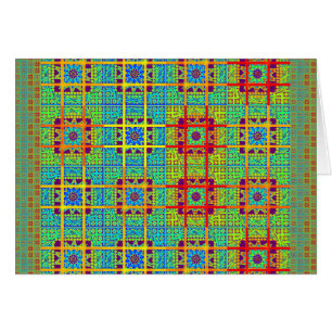 Wenskaart horizontale Sjabloon
