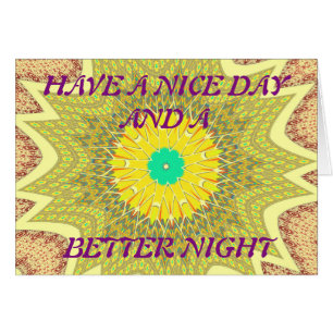 Wenskaart horizontale Sjabloon