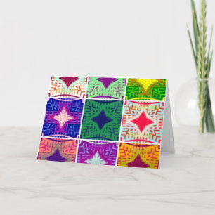 Wenskaart horizontale Sjabloon