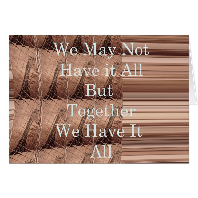 Wenskaart horizontale Sjabloon (Voorkant Horizontaal)