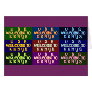 Wenskaart horizontale Sjabloon