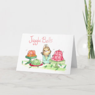 Wenskaart Jiggle Bells Kaart