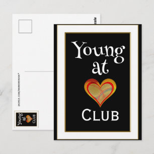 Wenskaart Jong van Hart Club Briefkaart