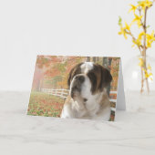 Wenskaart Kaart (Gele Bloem)