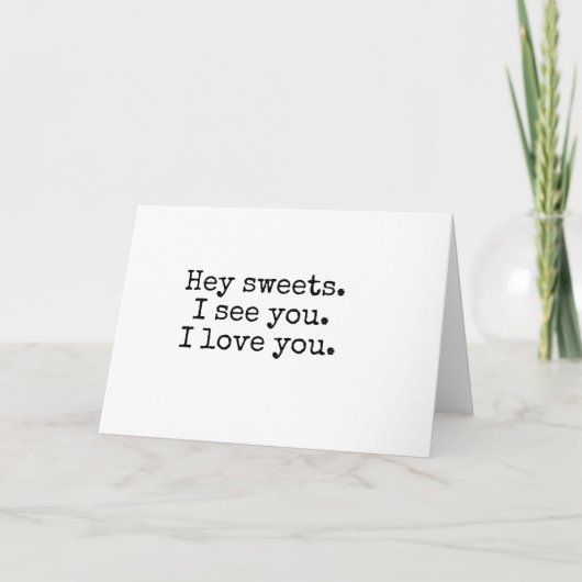 Wenskaart Kaart (Voorkant)